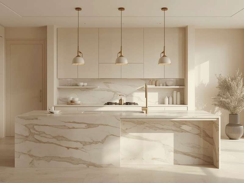 Marble kitchen